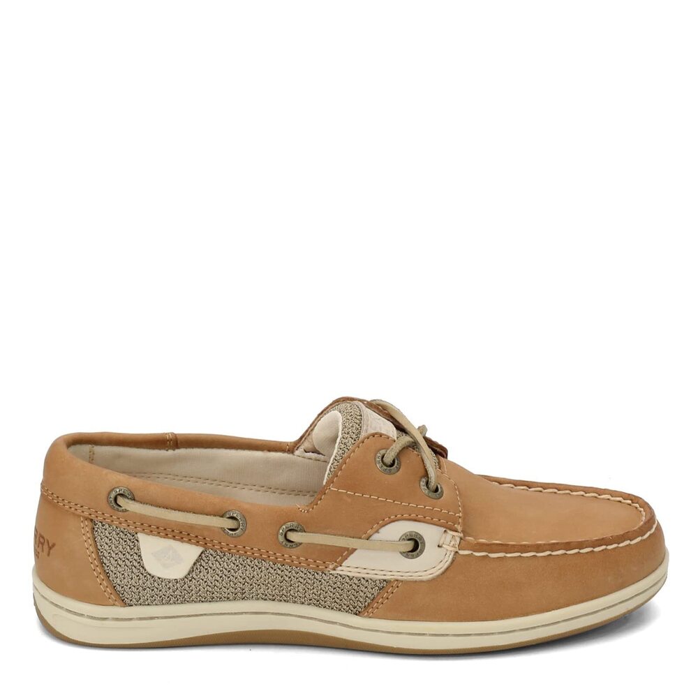 NEW SPERRY WOMENS KOIFISH BOAT SHOE, BLACK/BLACK, 7.5 US - Picture 3 of 5